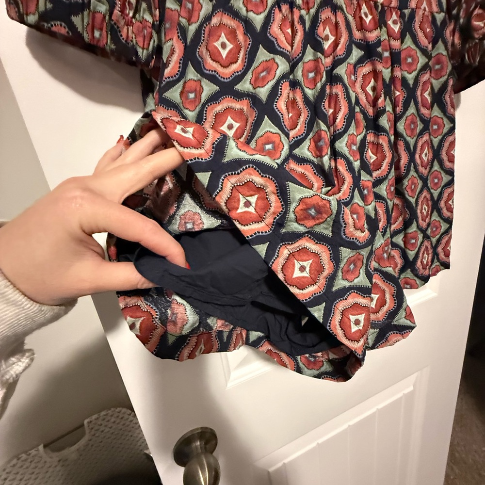 THML Romper with Geometric Pattern - image 5